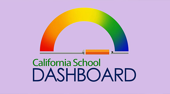 California Dashboard Logo over a purple background